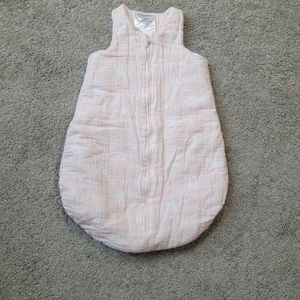 Aden + anais thick pink sleep sack S